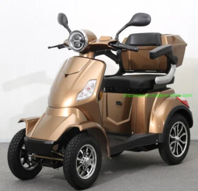 Scooter per disabili a 4 ruote Scooter elettrico omologato CEE per adulti, scooter per disabili con motore da 1000 W e velocità massima di 25 km/h